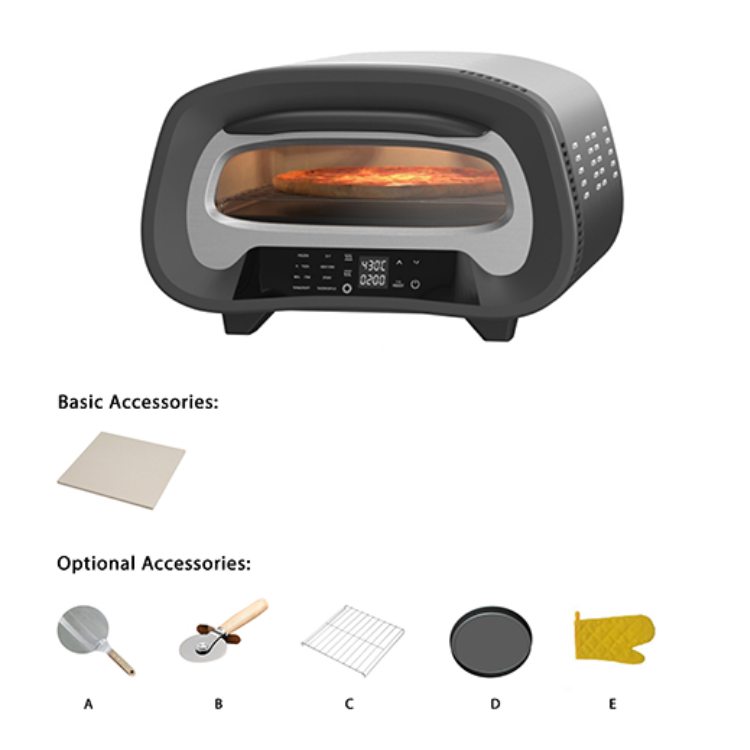 12 inch pizza oven