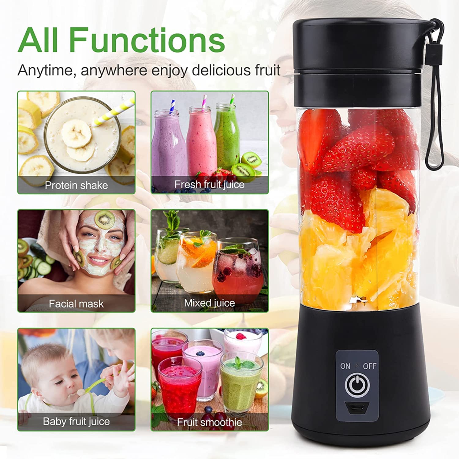 USB portable juicer