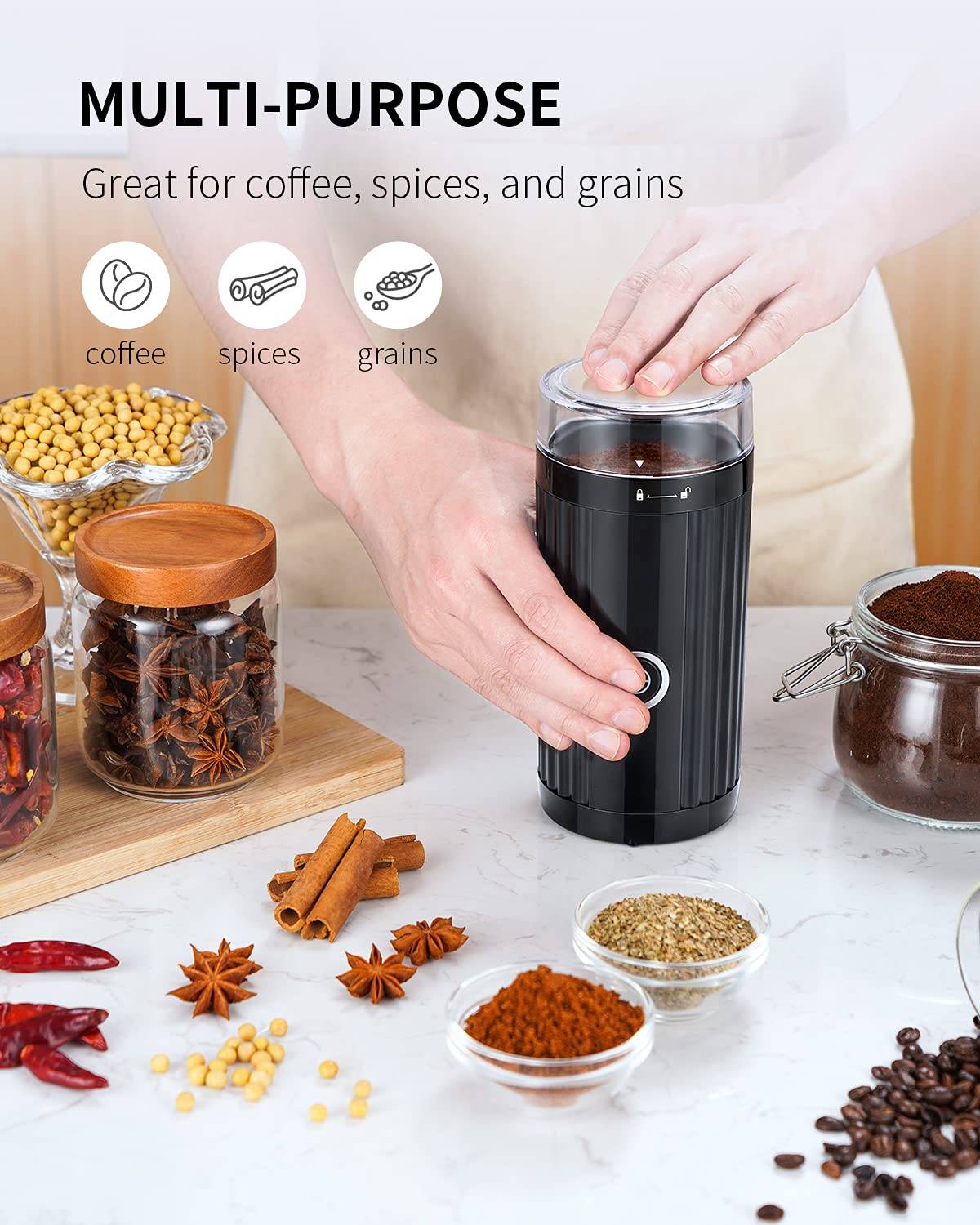 Blade coffee grinder