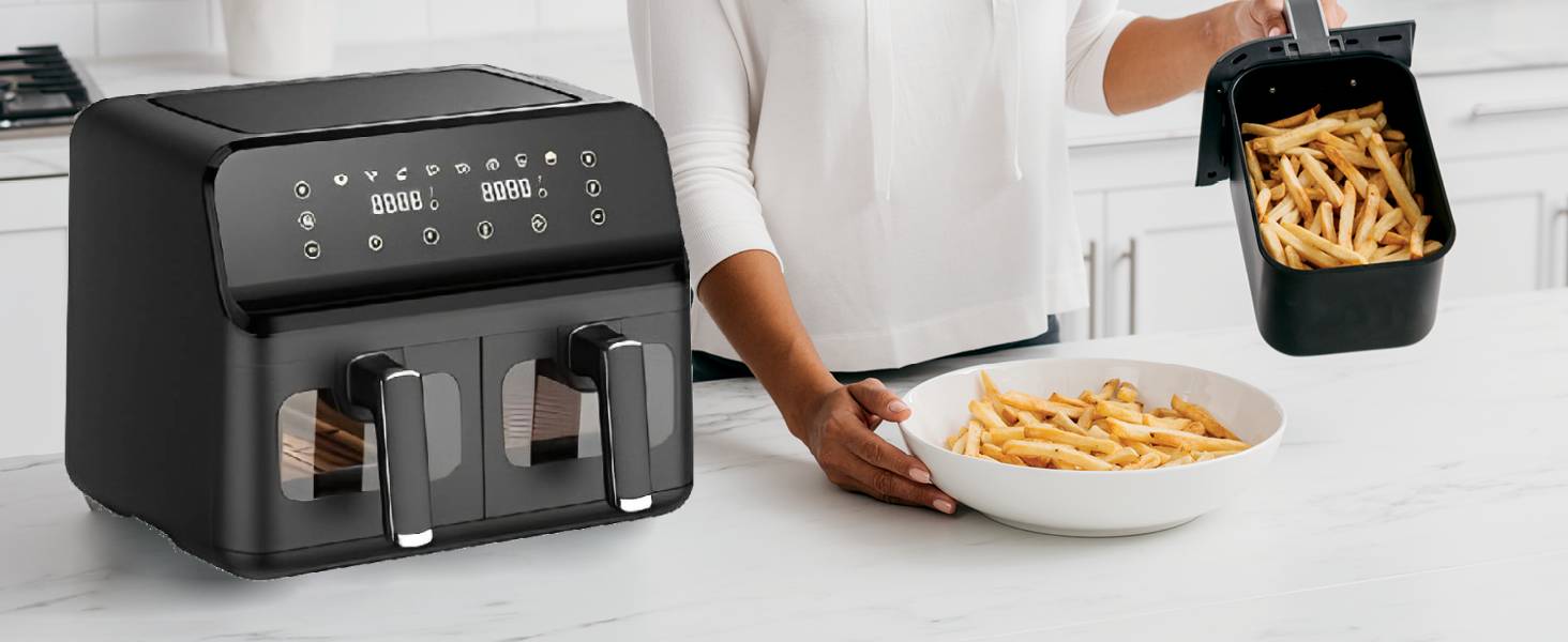 The Best Dual Air Fryer for Crispy and Healthy Meals