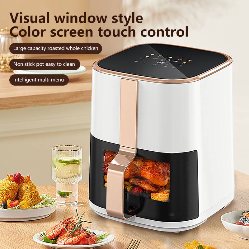 The 4L white air fryer best sell with non-stick pot easy to clean
