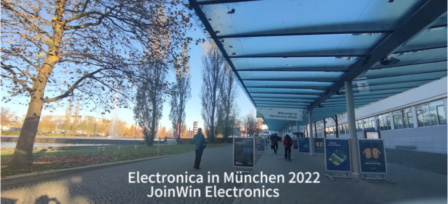 joinwin electronics at shanghai electronics fair in munich