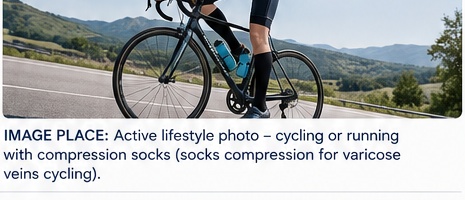 Compression Medical Socks for Varicose Veins