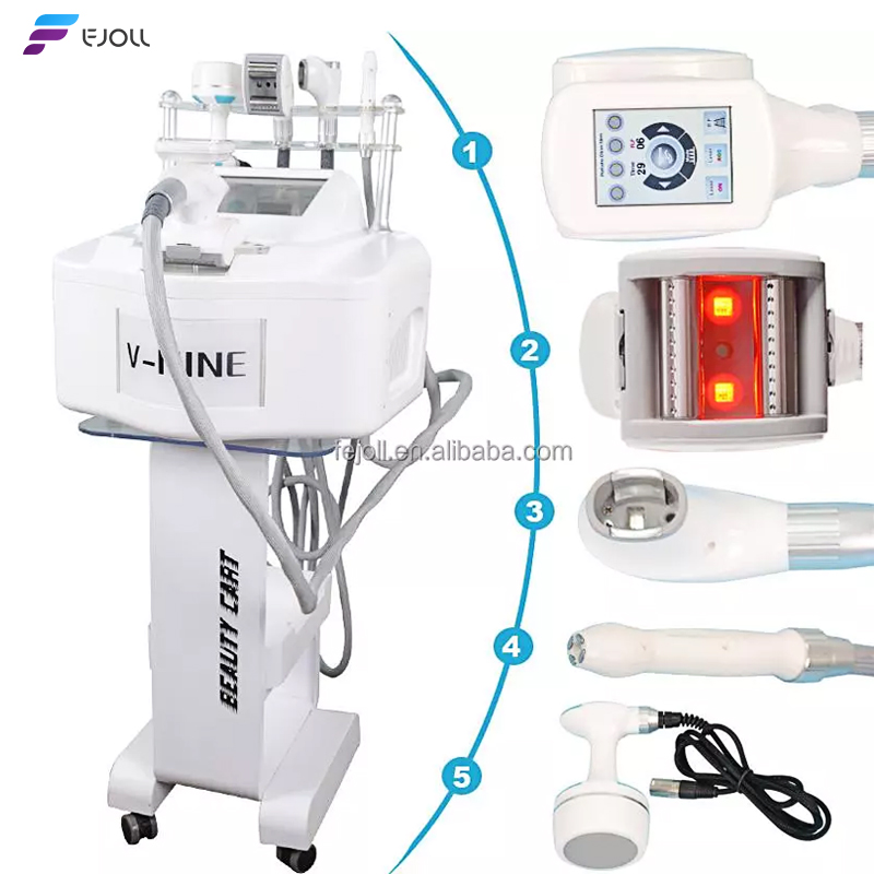 Microcurrent Vacuum Slimming Machine with 5 Handles
