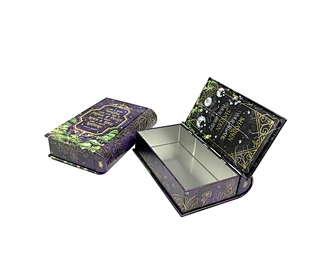 批發時尚創意禮品金屬盒包裝糖果小書錫盒