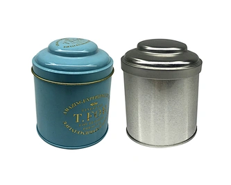 批發豪華食品茶包裝金屬錫罐盒定制1000g 1500g金屬包裝食品茶錫罐