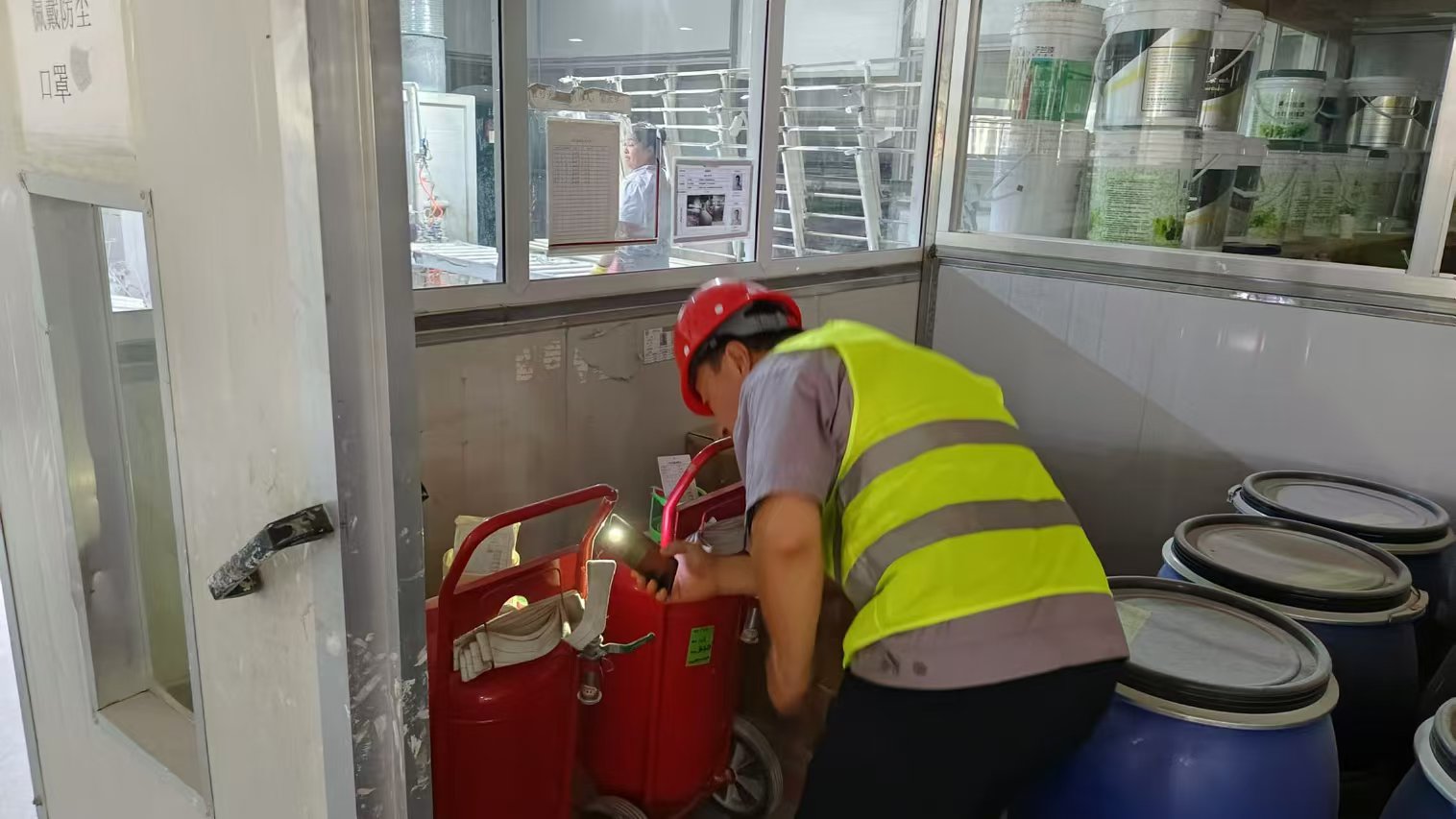 to ensure the safety of the plant