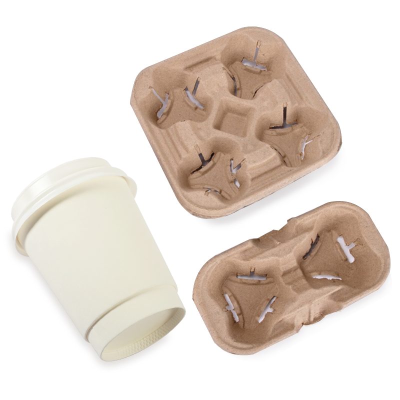 brown paper cups