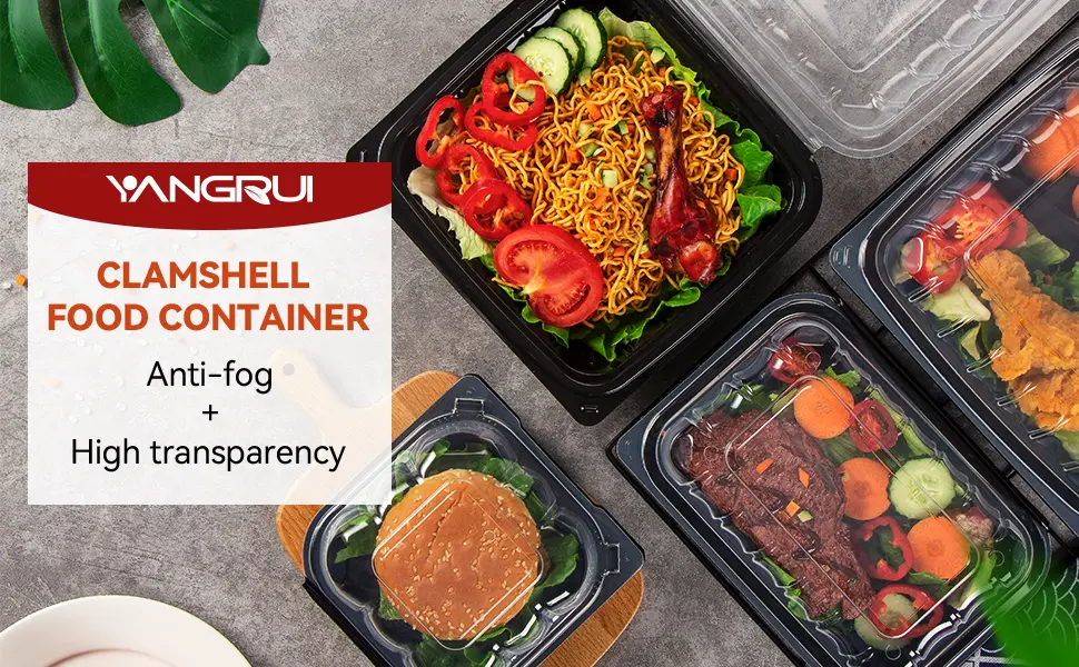 Clamshell Take-Out Boxes