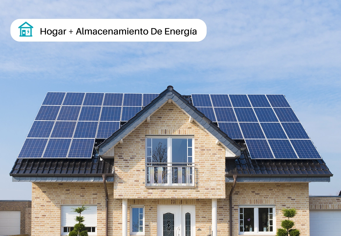 Residencial + almacenamiento de energía