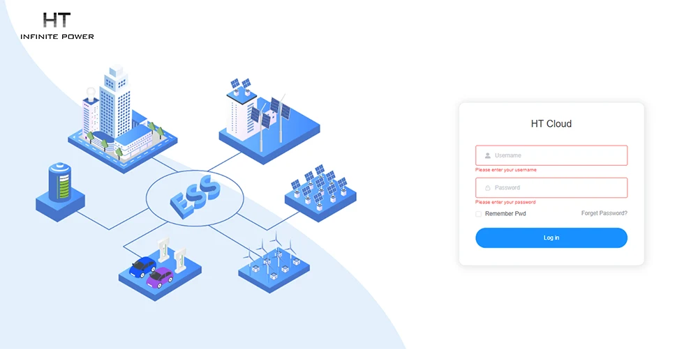 HT InfinitePower Cloud Management Platform