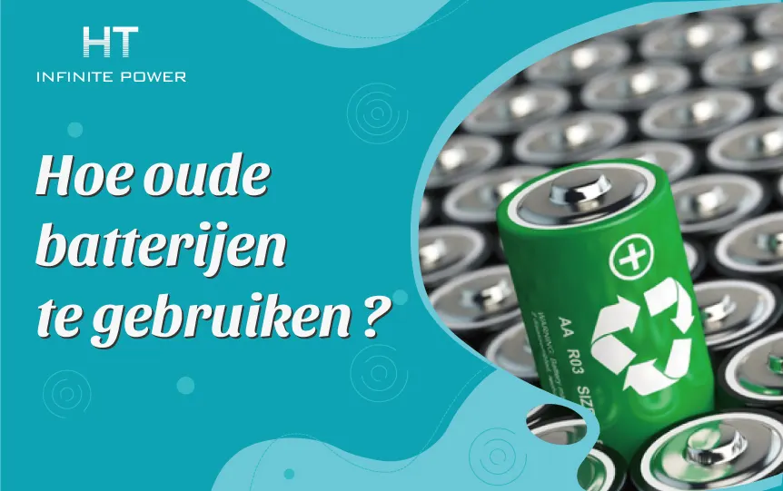 Hoe oude batterijen te gebruiken?