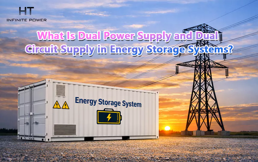 Wat is een dubbele voeding en een dubbel circuitsysteem in energieopslagsystemen?