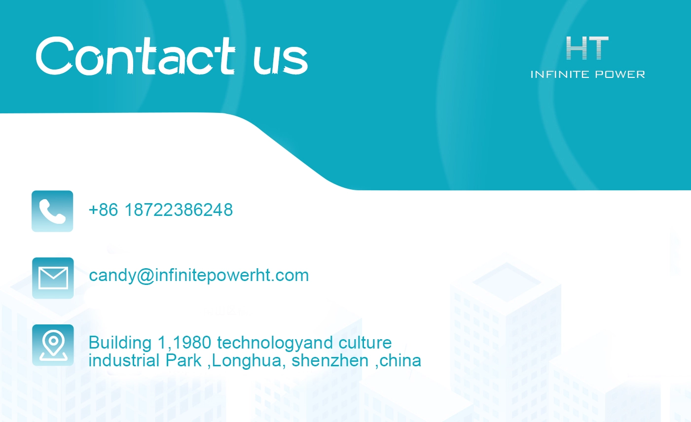 Contact details for ht infinite power