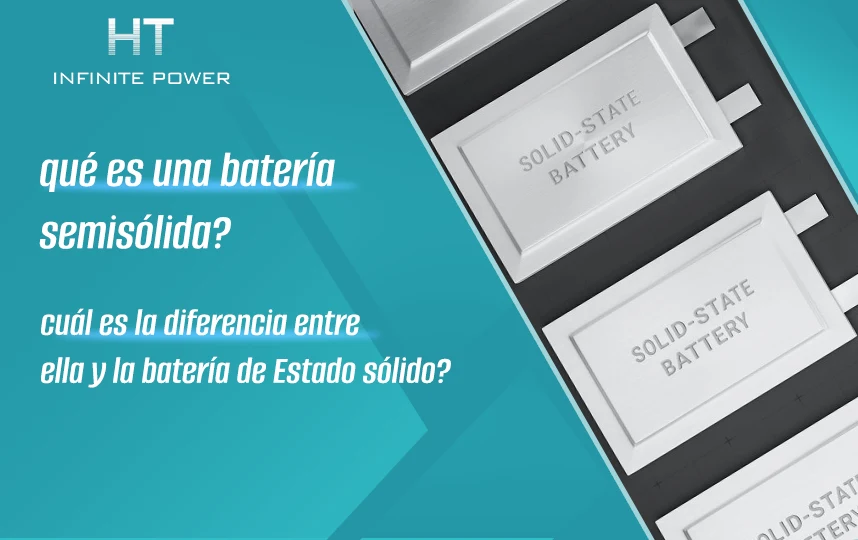 ¿Qué son las baterías de estado semi-sólido y cuál es su diferencia con las de estado sólido?