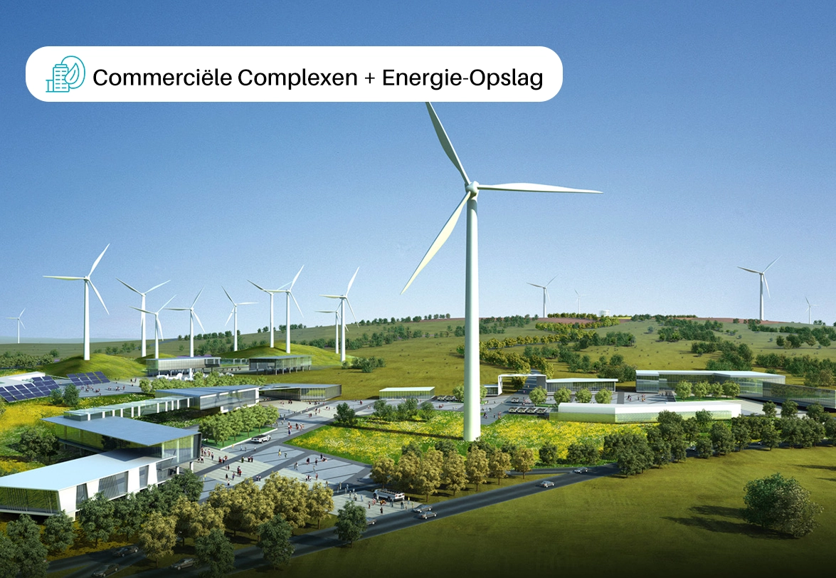 Zero-carbon slim park + energieopslag