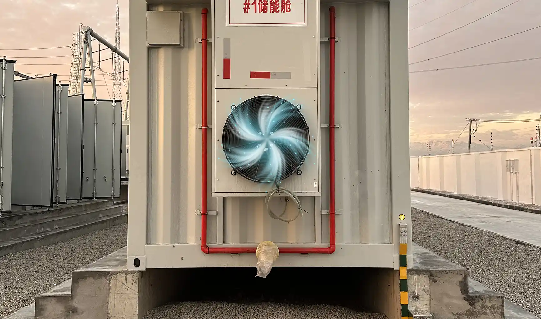bess container koelsysteem