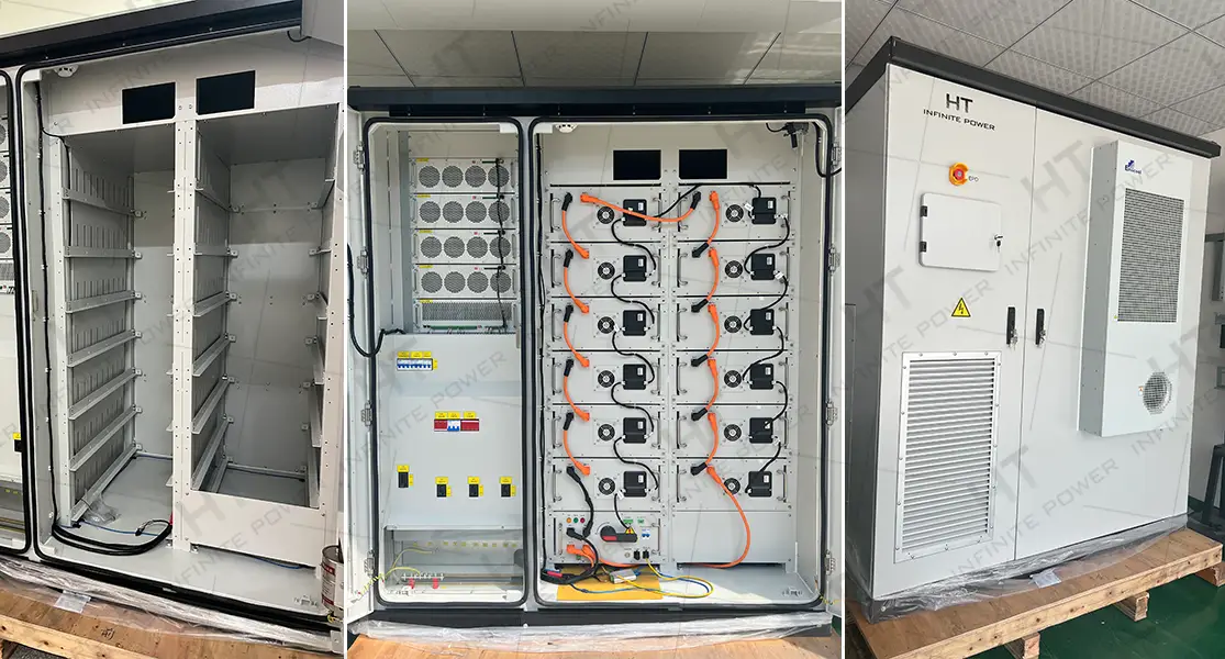 HT INFINITEPOWER Sistema Modular de Armazenamento de Energia Industrial e Comercial