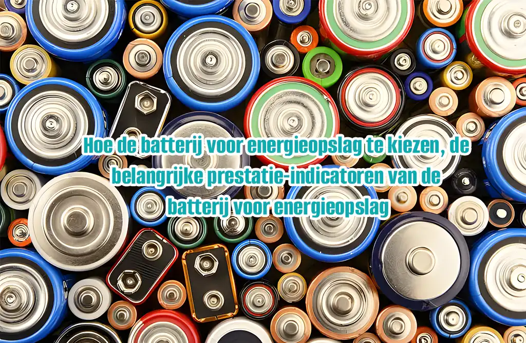 Hoe kiest u energieopslagbatterijen, belangrijke prestatie-indicatoren van energieopslagbatterijen?