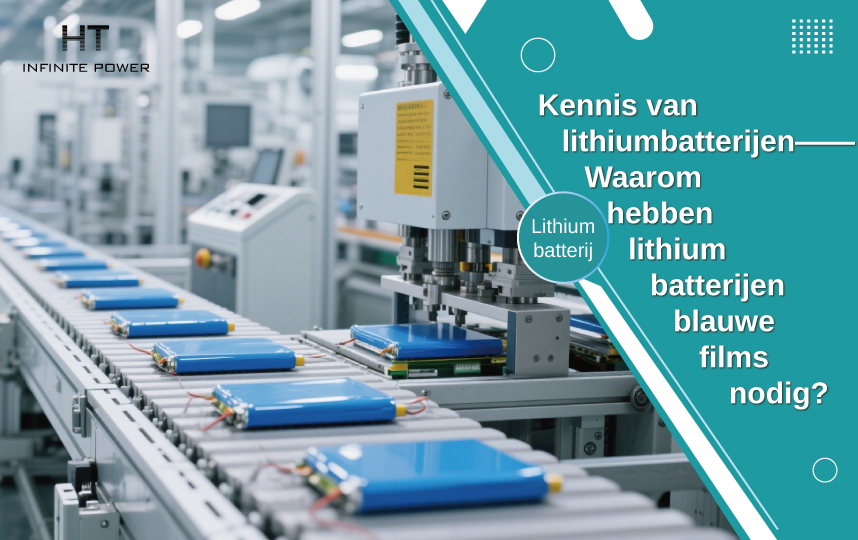 Waarom hebben lithiumbatterijen blauwe folie nodig?