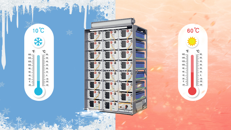Gestión de la temperatura de las baterías BESS HT Infinite Power