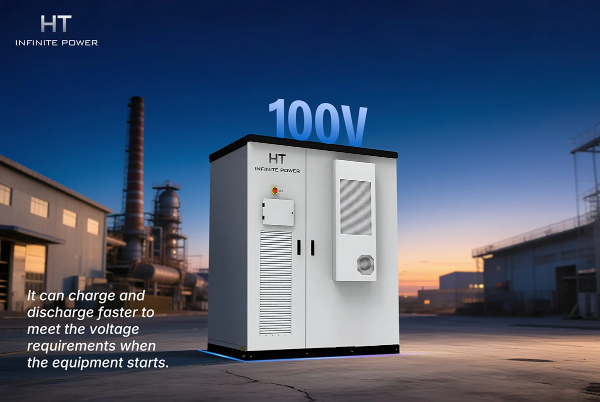 Système de stockage d'énergie industriel et commercial haute tension HT InfinitePower