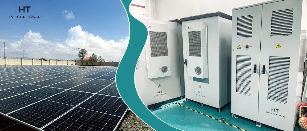 ht infinitepower Fotovoltaïsche industriële en commerciële energieopslag