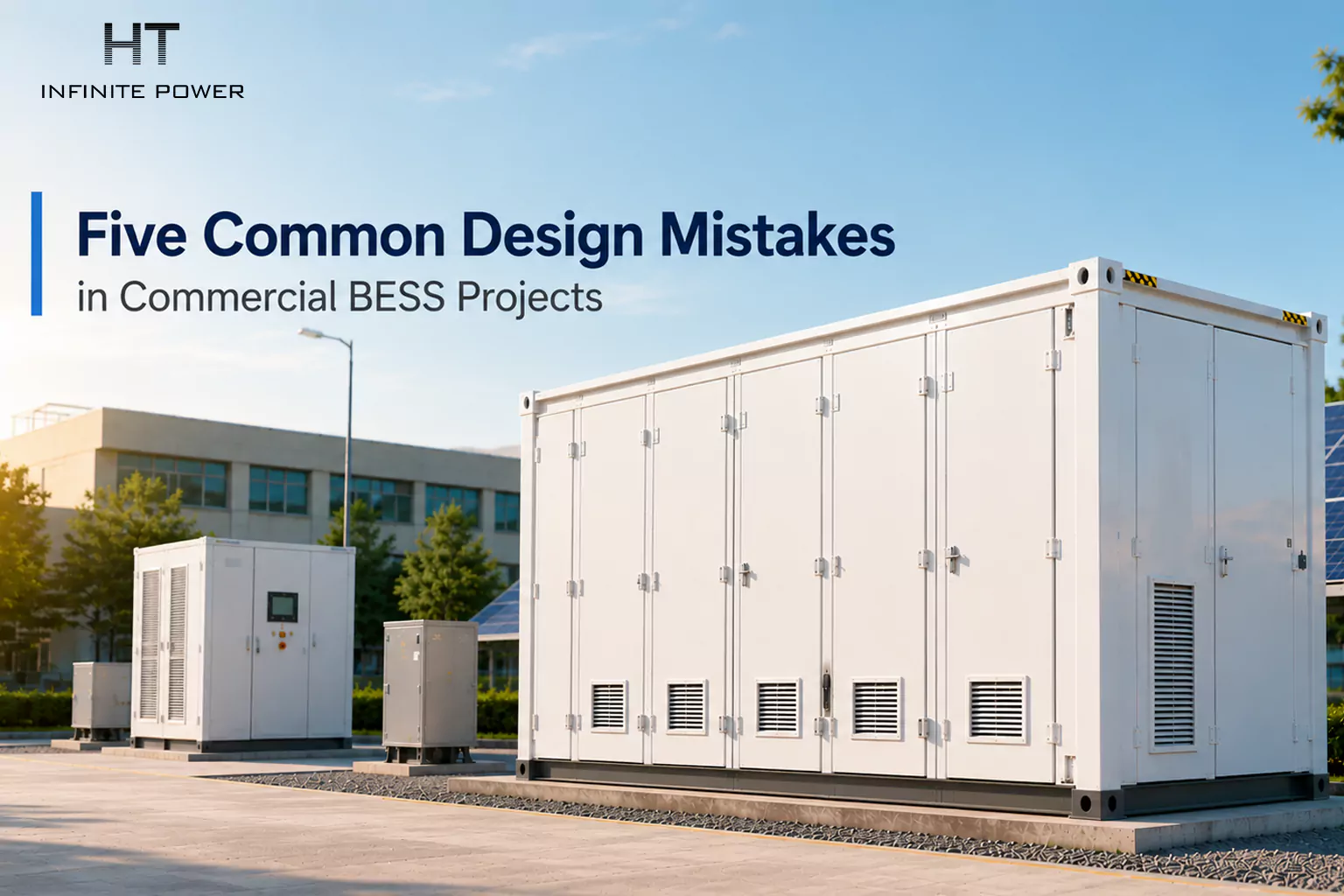 Five Common Design Mistakes in Commercial BESS Projects