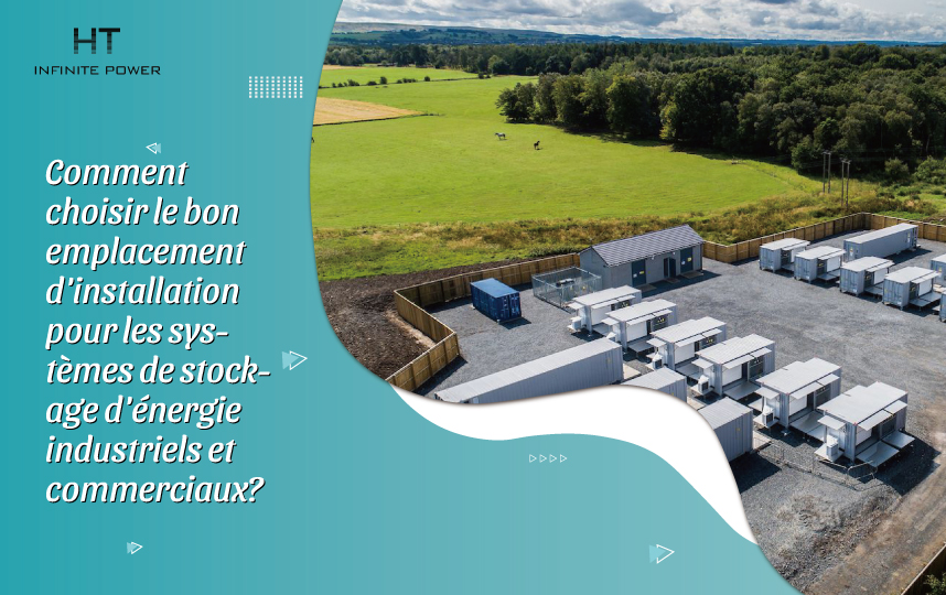 Comment choisir un emplacement d'installation adapté pour les systèmes de stockage d'énergie industriels et commerciaux ?