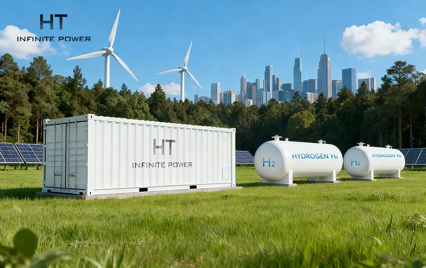 Hybrid Storage (Li-ion + H₂ / Flow)