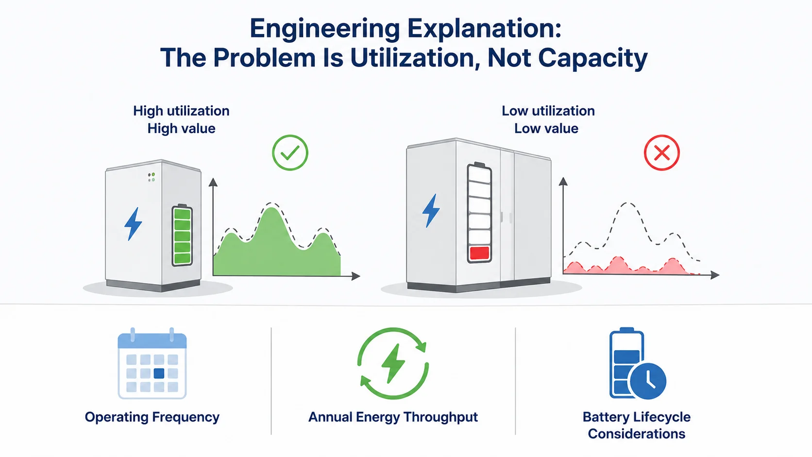 Engineering Explanation: The Problem Is Utilization, Not Capacity