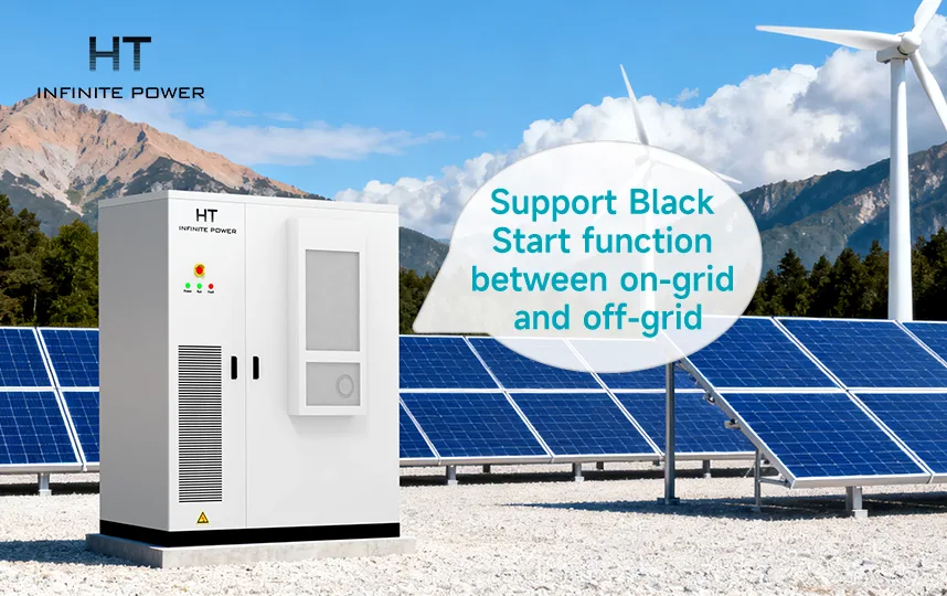 Infinite Power HT sistema de armazenamento de energia industrial e comercial de 523 kWh com função de black start