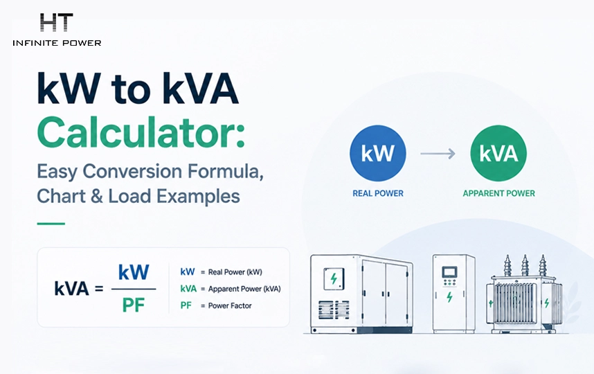 kW to kVA Calculator: Easy Conversion Formula, Chart & Load Examples