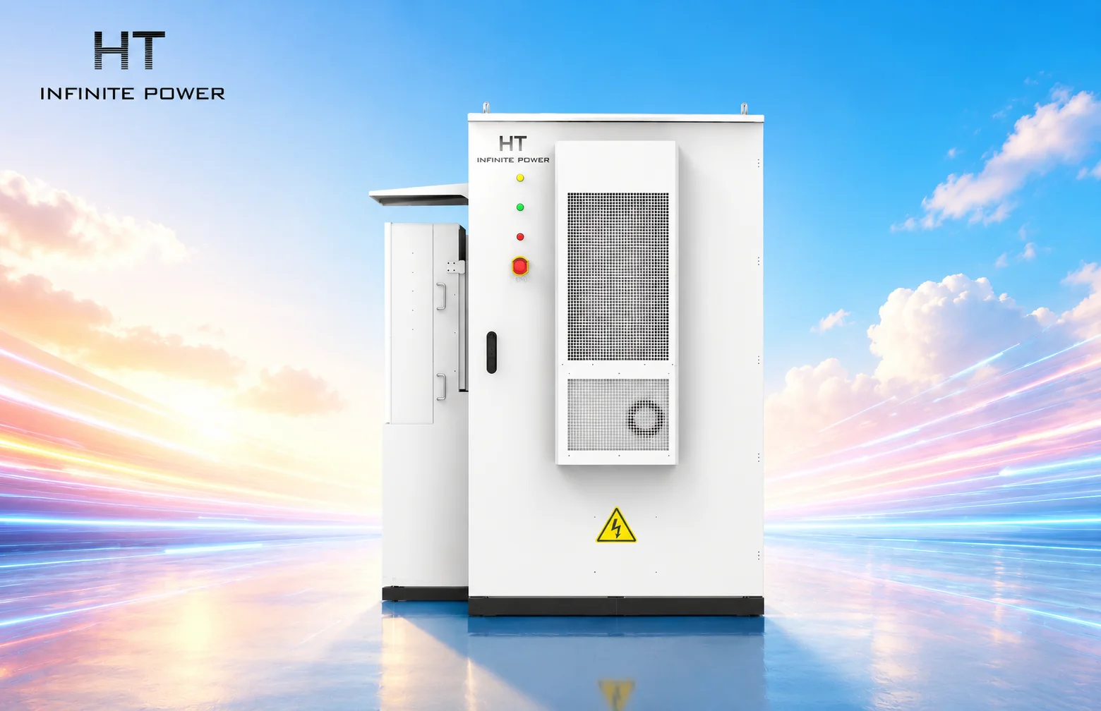 Système de stockage d’énergie hybride industriel et commercial HT InfinitePower