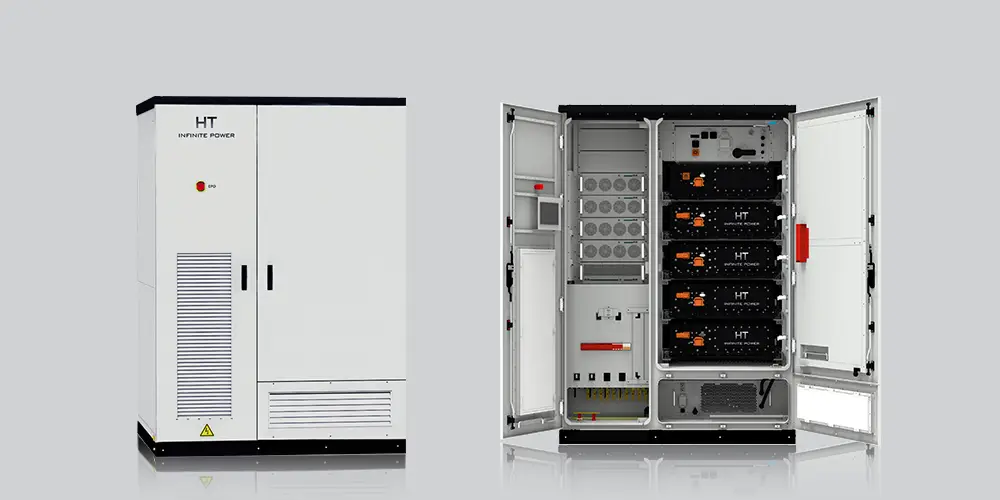 HT infinitepower 233 kWh vloeistofkoeling energieopslagsysteem