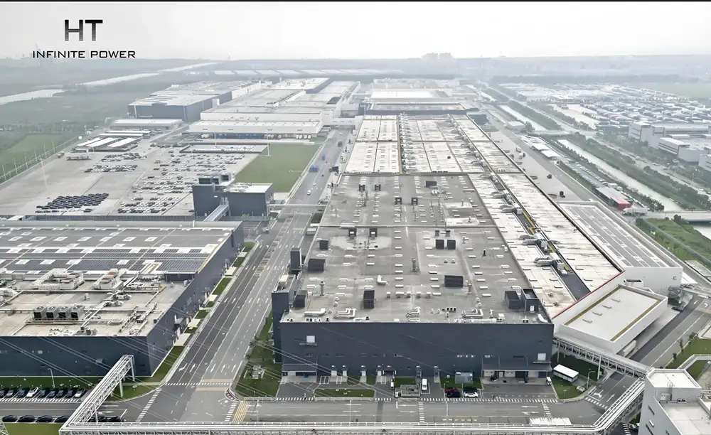 Gigafábrica de armazenamento de energia da Tesla