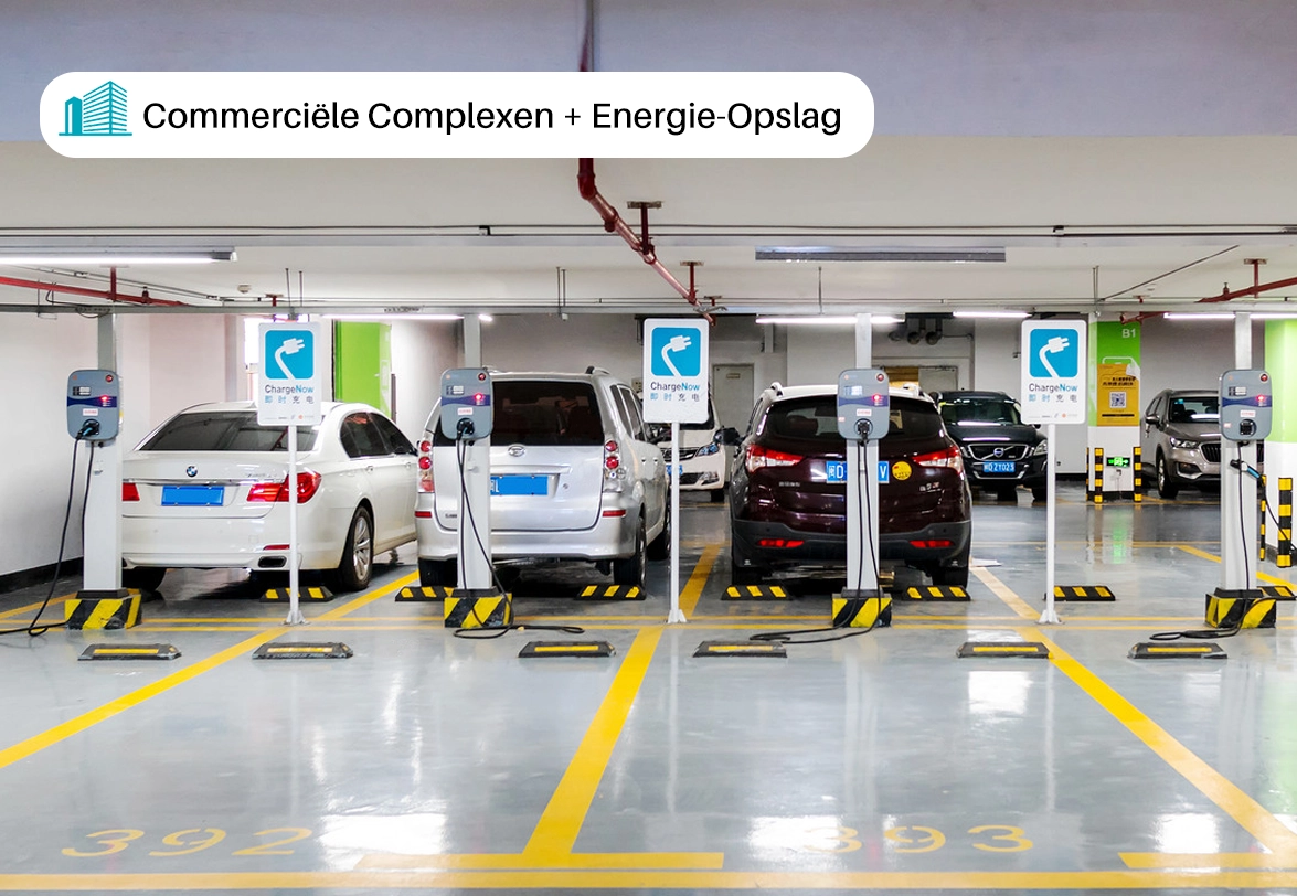 Commercieel complex + energieopslag