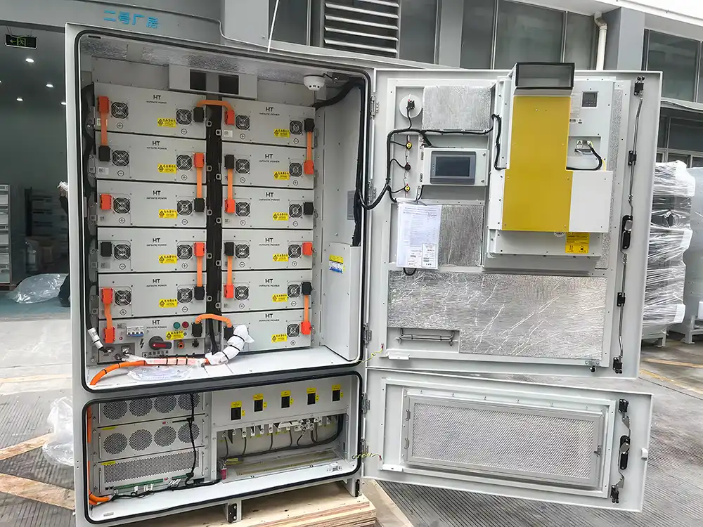 Système de stockage d'énergie refroidi par air 100kwh ht infinitepower