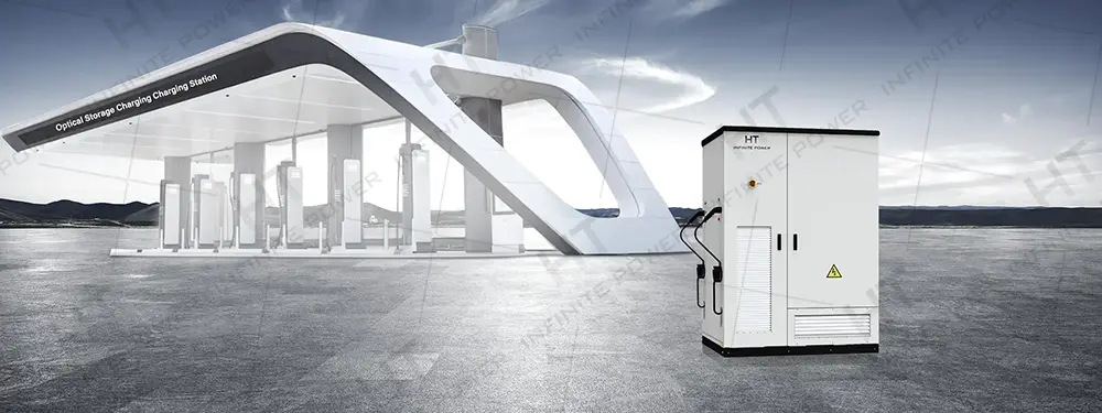 Chargeur de véhicule électrique avec système de stockage d'énergie