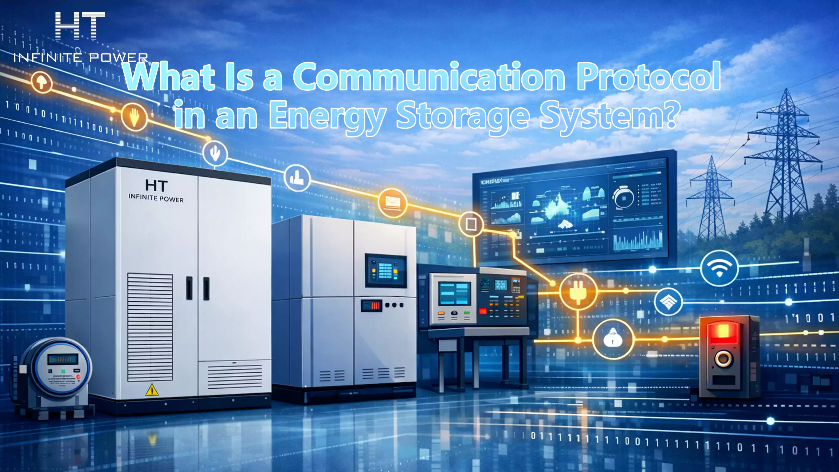 Wat is een communicatieprotocol in een energieopslagsysteem?