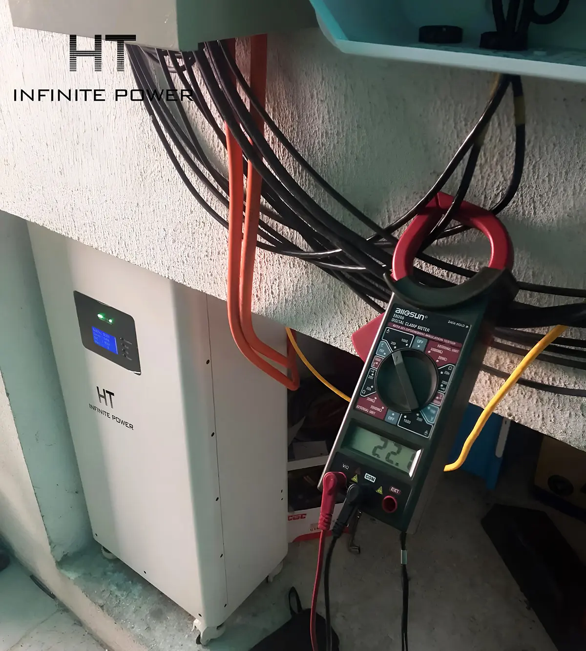 Installatie van een energieopslagsysteem