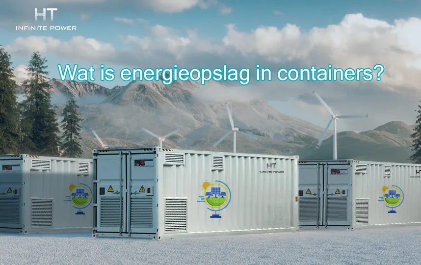 Wat is container energieopslag en wat zijn de toepassingen en voordelen ervan?