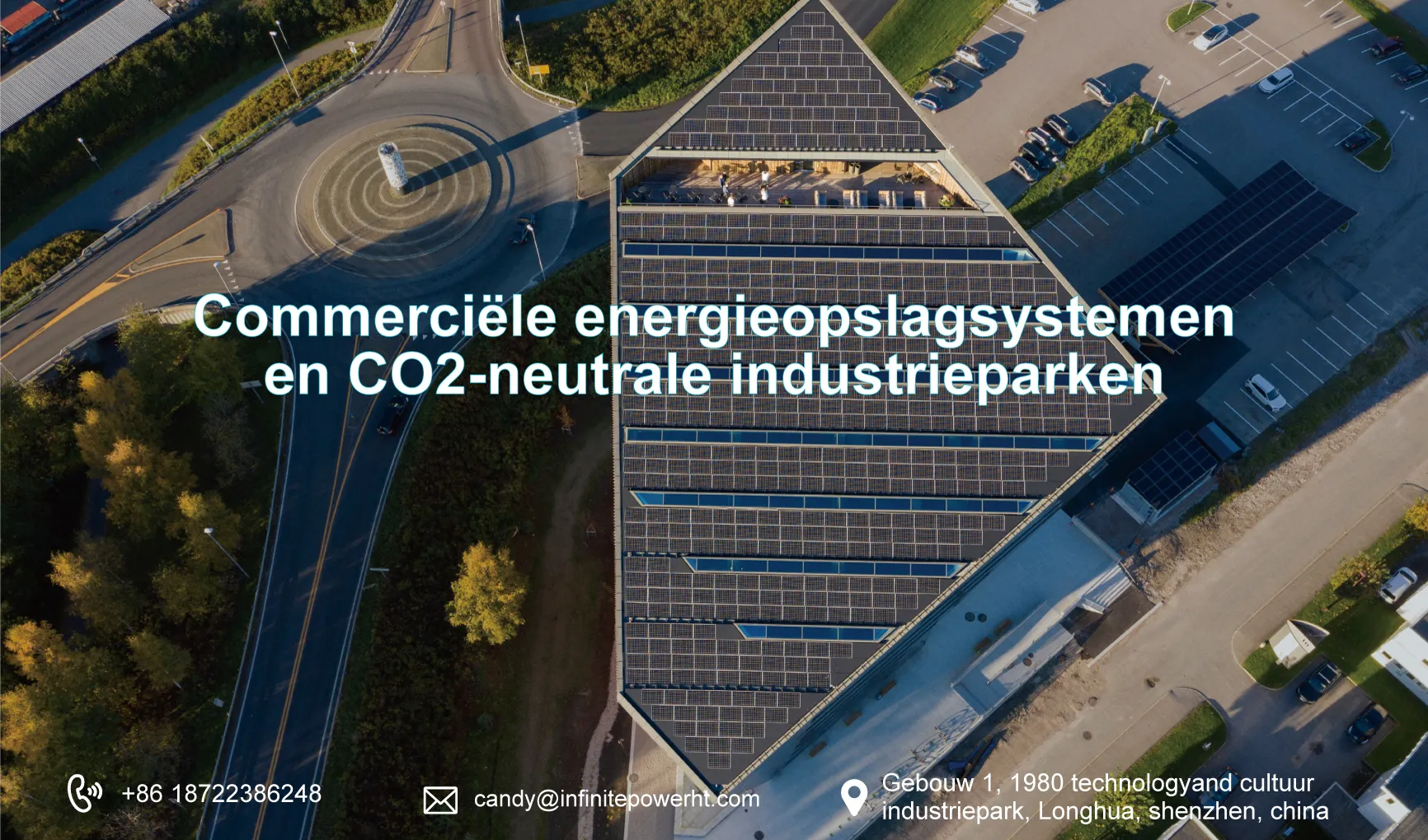 Neem contact op met HT infinite power om de oplossing voor energieopslag in het park te verkrijgen