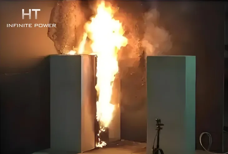 Incendie des systèmes de stockage d'énergie