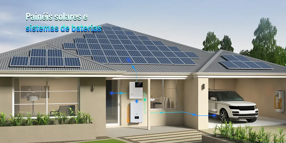 Introdução aos sistemas solares e de bateria e seus quatro cenários de aplicação