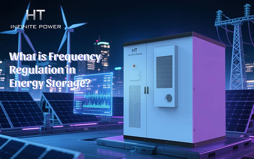 O que é a regulação de frequência no armazenamento de energia?
