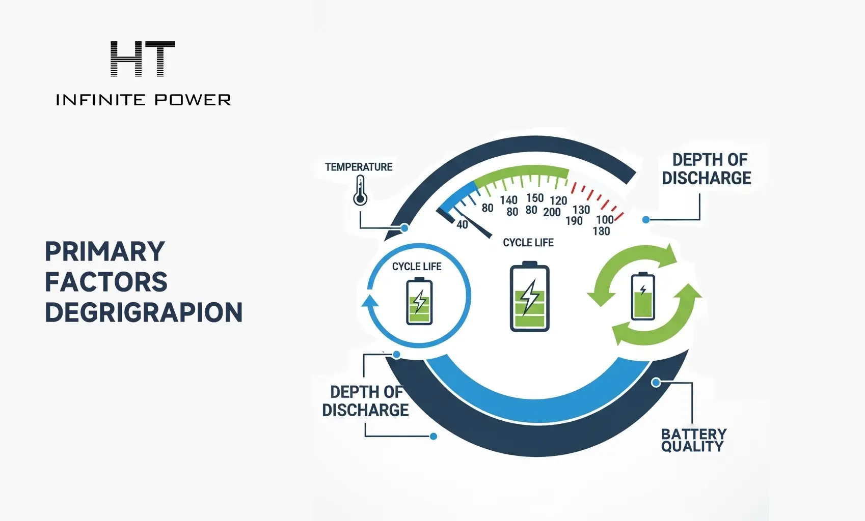 Factors of Battery Capacity Degradation