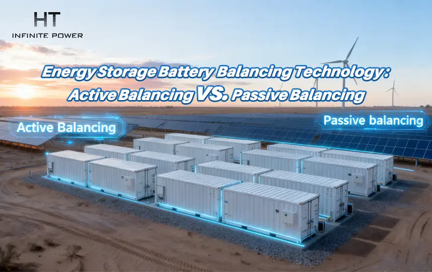 Balanceringstechnologie voor energieopslagbatterijen: actieve versus passieve balancering