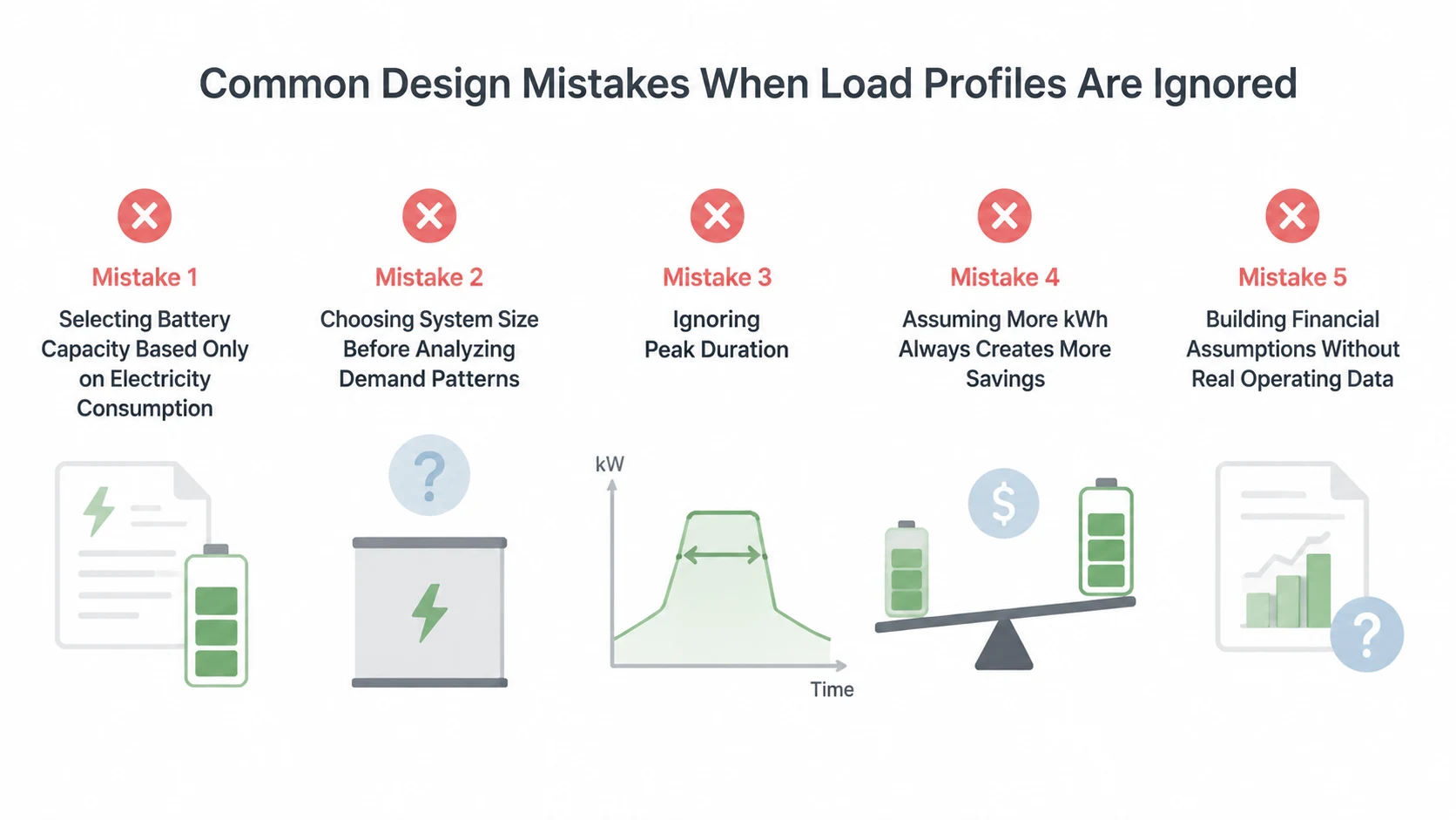 Common Design Mistakes When Load Profiles Are Ignored