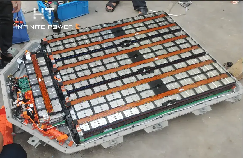 old lithium batteries Reorganization and packaging
